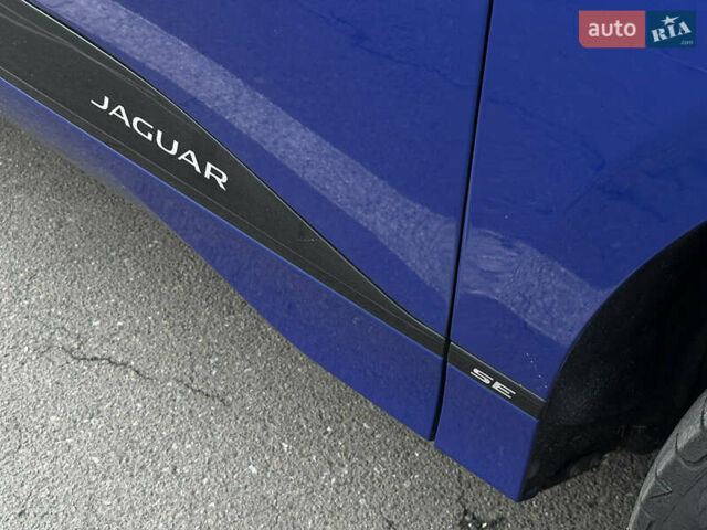 Синий Ягуар I-Pace, объемом двигателя 0 л и пробегом 124 тыс. км за 22499 $, фото 31 на Automoto.ua