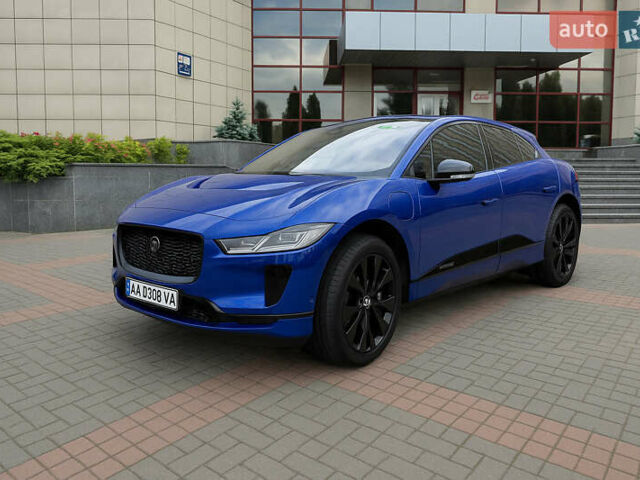 Синій Ягуар I-Pace, об'ємом двигуна 0 л та пробігом 47 тис. км за 23800 $, фото 1 на Automoto.ua