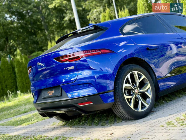 Синий Ягуар I-Pace, объемом двигателя 0 л и пробегом 36 тыс. км за 33300 $, фото 16 на Automoto.ua