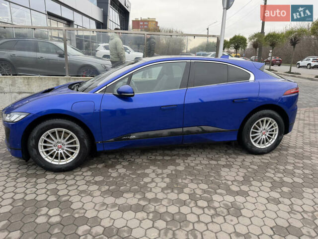 Синий Ягуар I-Pace, объемом двигателя 0 л и пробегом 77 тыс. км за 19900 $, фото 1 на Automoto.ua