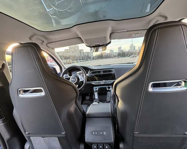 Синий Ягуар I-Pace, объемом двигателя 0 л и пробегом 30 тыс. км за 29700 $, фото 5 на Automoto.ua