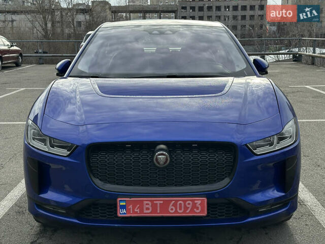 Синий Ягуар I-Pace, объемом двигателя 0 л и пробегом 124 тыс. км за 22499 $, фото 14 на Automoto.ua