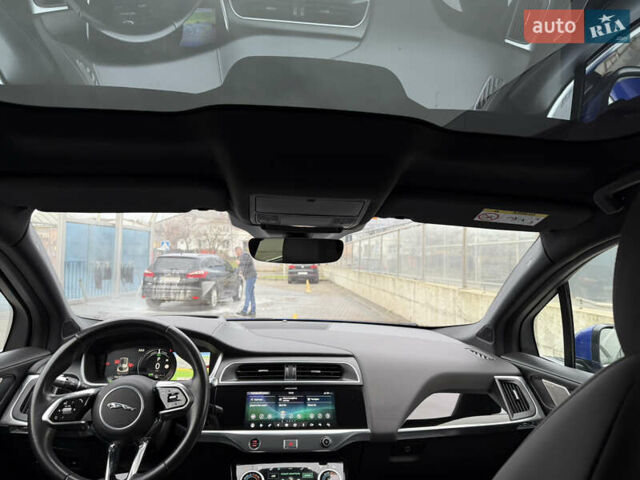Синий Ягуар I-Pace, объемом двигателя 0 л и пробегом 77 тыс. км за 19900 $, фото 14 на Automoto.ua