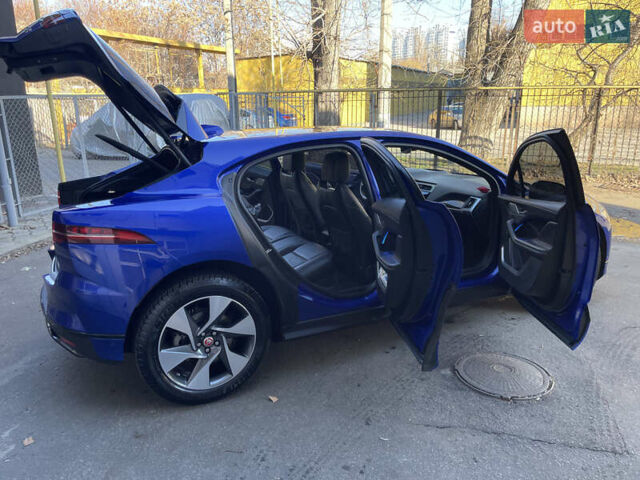Синий Ягуар I-Pace, объемом двигателя 0 л и пробегом 95 тыс. км за 34900 $, фото 41 на Automoto.ua