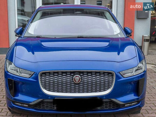 Синий Ягуар I-Pace, объемом двигателя 0 л и пробегом 15 тыс. км за 59600 $, фото 4 на Automoto.ua