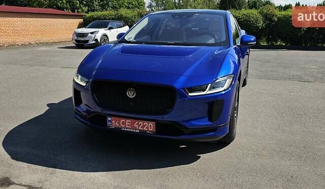 Синий Ягуар I-Pace, объемом двигателя 0 л и пробегом 121 тыс. км за 24999 $, фото 19 на Automoto.ua