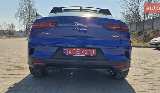 Синий Ягуар I-Pace, объемом двигателя 0 л и пробегом 99 тыс. км за 24999 $, фото 19 на Automoto.ua
