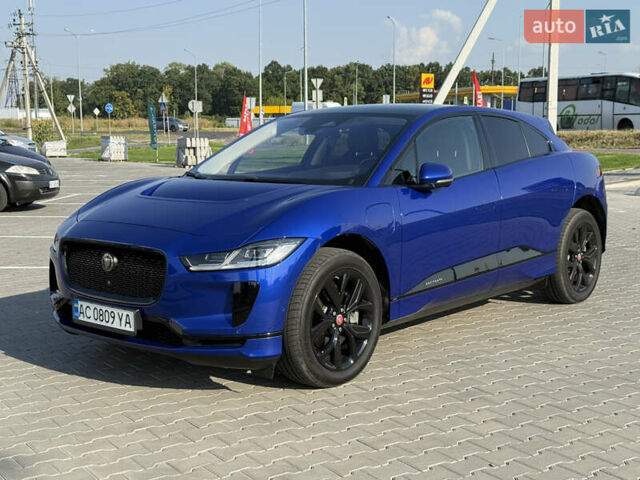 Синий Ягуар I-Pace, объемом двигателя 0 л и пробегом 83 тыс. км за 30700 $, фото 4 на Automoto.ua