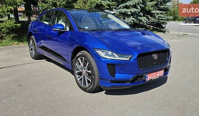 Синий Ягуар I-Pace, объемом двигателя 0 л и пробегом 121 тыс. км за 24999 $, фото 55 на Automoto.ua
