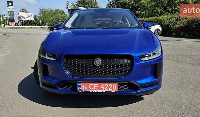 Синий Ягуар I-Pace, объемом двигателя 0 л и пробегом 121 тыс. км за 24999 $, фото 9 на Automoto.ua