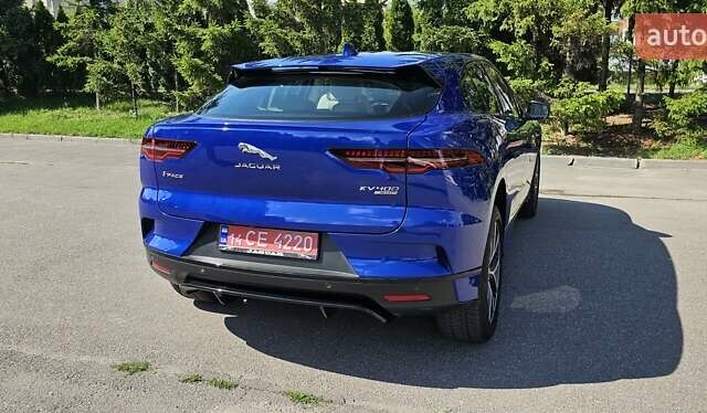 Синий Ягуар I-Pace, объемом двигателя 0 л и пробегом 121 тыс. км за 24999 $, фото 41 на Automoto.ua