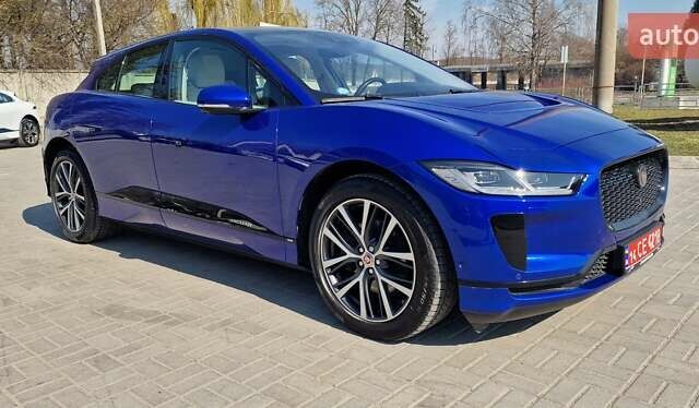 Синий Ягуар I-Pace, объемом двигателя 0 л и пробегом 99 тыс. км за 24999 $, фото 10 на Automoto.ua