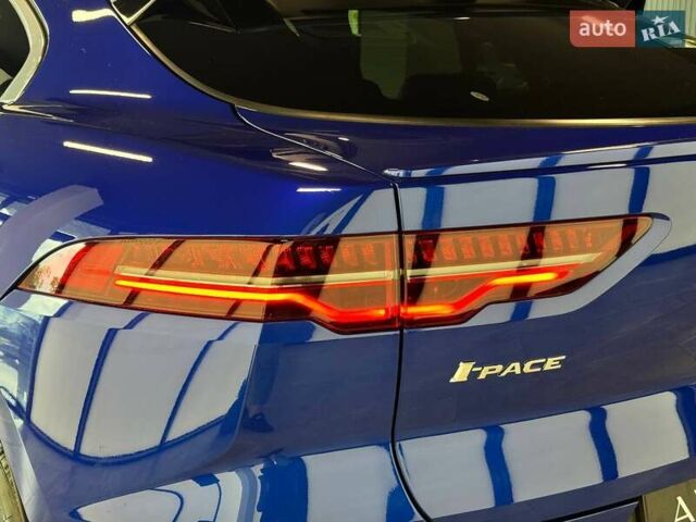 Синий Ягуар I-Pace, объемом двигателя 0 л и пробегом 68 тыс. км за 31900 $, фото 49 на Automoto.ua