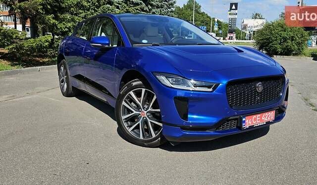 Синий Ягуар I-Pace, объемом двигателя 0 л и пробегом 121 тыс. км за 24999 $, фото 5 на Automoto.ua