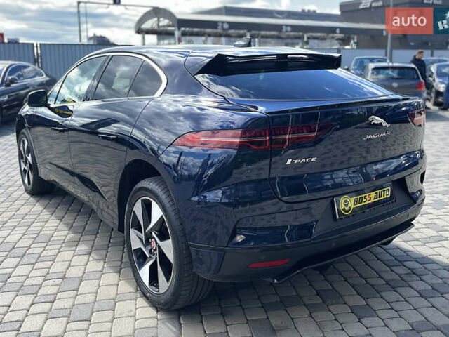 Синий Ягуар I-Pace, объемом двигателя 0 л и пробегом 75 тыс. км за 25990 $, фото 4 на Automoto.ua
