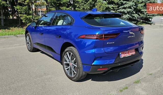 Синий Ягуар I-Pace, объемом двигателя 0 л и пробегом 121 тыс. км за 24999 $, фото 35 на Automoto.ua