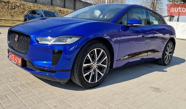 Синий Ягуар I-Pace, объемом двигателя 0 л и пробегом 99 тыс. км за 24999 $, фото 2 на Automoto.ua