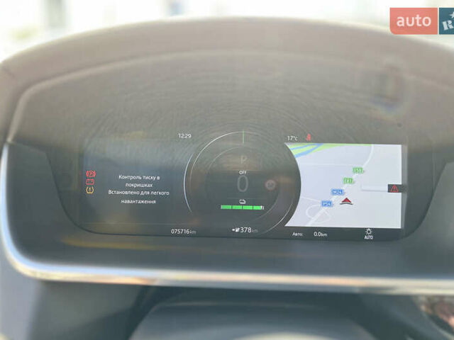 Синий Ягуар I-Pace, объемом двигателя 0 л и пробегом 75 тыс. км за 25990 $, фото 19 на Automoto.ua
