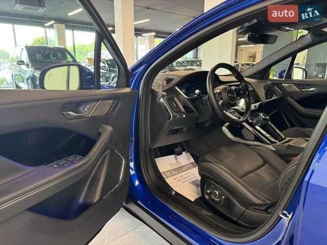 Синий Ягуар I-Pace, объемом двигателя 0 л и пробегом 68 тыс. км за 31900 $, фото 26 на Automoto.ua