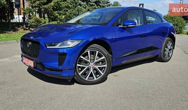 Синий Ягуар I-Pace, объемом двигателя 0 л и пробегом 121 тыс. км за 24999 $, фото 15 на Automoto.ua