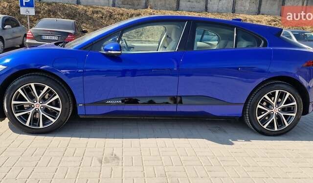 Синий Ягуар I-Pace, объемом двигателя 0 л и пробегом 99 тыс. км за 24999 $, фото 25 на Automoto.ua