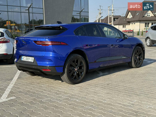 Синий Ягуар I-Pace, объемом двигателя 0 л и пробегом 83 тыс. км за 30700 $, фото 13 на Automoto.ua