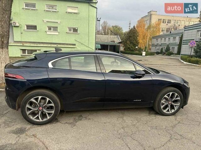 Синий Ягуар I-Pace, объемом двигателя 0 л и пробегом 92 тыс. км за 27299 $, фото 7 на Automoto.ua