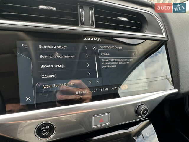 Синій Ягуар I-Pace, об'ємом двигуна 0 л та пробігом 118 тис. км за 24674 $, фото 57 на Automoto.ua
