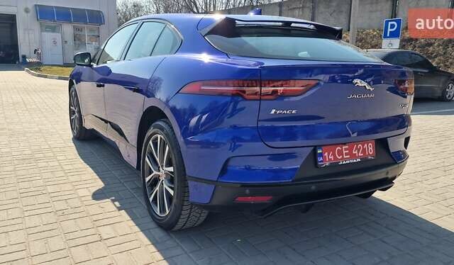 Синий Ягуар I-Pace, объемом двигателя 0 л и пробегом 99 тыс. км за 24999 $, фото 20 на Automoto.ua
