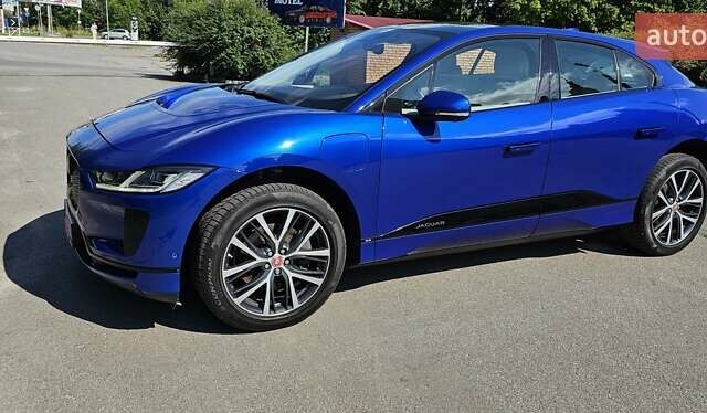 Синий Ягуар I-Pace, объемом двигателя 0 л и пробегом 121 тыс. км за 24999 $, фото 25 на Automoto.ua
