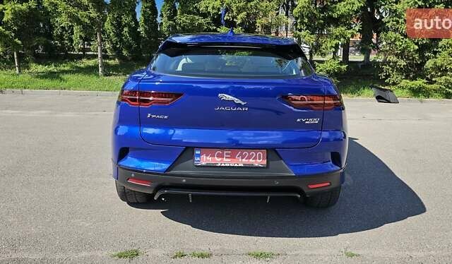 Синий Ягуар I-Pace, объемом двигателя 0 л и пробегом 121 тыс. км за 24999 $, фото 39 на Automoto.ua