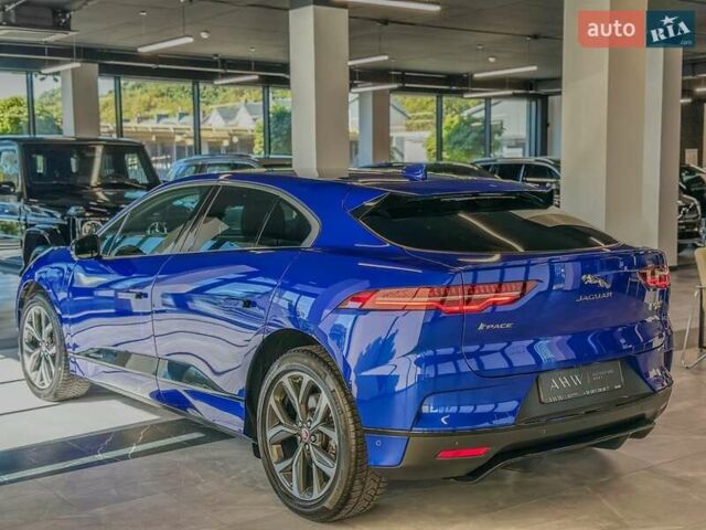 Синий Ягуар I-Pace, объемом двигателя 0 л и пробегом 68 тыс. км за 31900 $, фото 11 на Automoto.ua