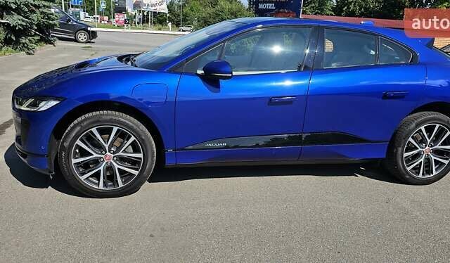 Синий Ягуар I-Pace, объемом двигателя 0 л и пробегом 121 тыс. км за 24999 $, фото 26 на Automoto.ua