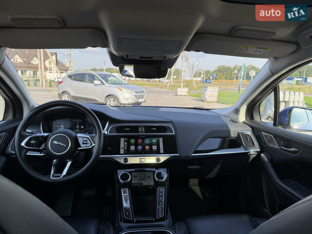 Синий Ягуар I-Pace, объемом двигателя 0 л и пробегом 83 тыс. км за 30700 $, фото 38 на Automoto.ua