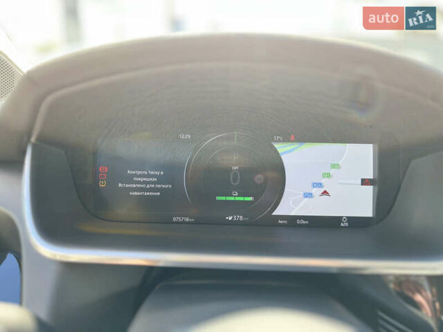 Синий Ягуар I-Pace, объемом двигателя 0 л и пробегом 75 тыс. км за 24900 $, фото 12 на Automoto.ua