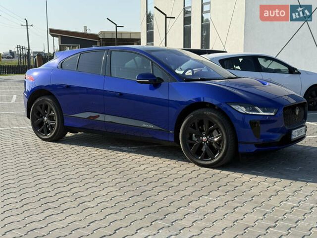 Синий Ягуар I-Pace, объемом двигателя 0 л и пробегом 83 тыс. км за 30700 $, фото 15 на Automoto.ua