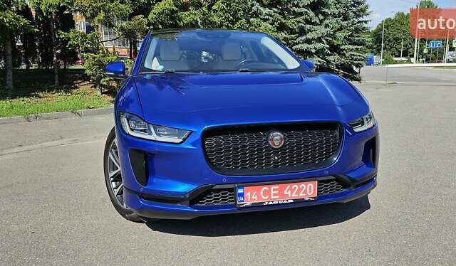 Синий Ягуар I-Pace, объемом двигателя 0 л и пробегом 121 тыс. км за 24999 $, фото 7 на Automoto.ua