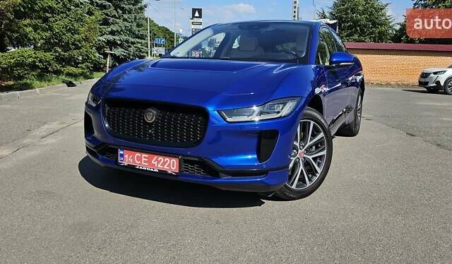 Синий Ягуар I-Pace, объемом двигателя 0 л и пробегом 121 тыс. км за 24999 $, фото 12 на Automoto.ua