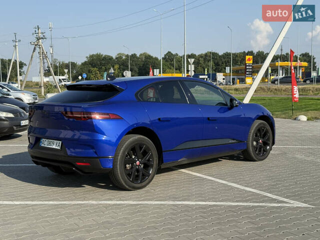 Синий Ягуар I-Pace, объемом двигателя 0 л и пробегом 83 тыс. км за 30700 $, фото 23 на Automoto.ua