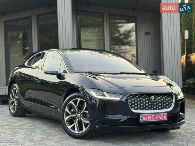 Синий Ягуар I-Pace, объемом двигателя 0 л и пробегом 190 тыс. км за 23500 $, фото 1 на Automoto.ua