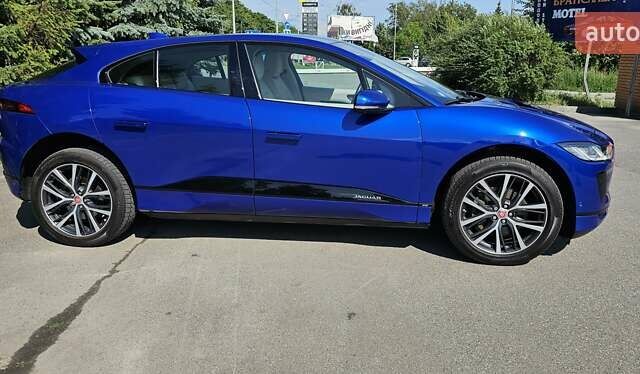 Синий Ягуар I-Pace, объемом двигателя 0 л и пробегом 121 тыс. км за 24999 $, фото 49 на Automoto.ua