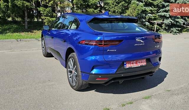 Синий Ягуар I-Pace, объемом двигателя 0 л и пробегом 121 тыс. км за 24999 $, фото 36 на Automoto.ua
