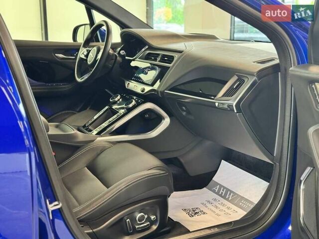 Синий Ягуар I-Pace, объемом двигателя 0 л и пробегом 68 тыс. км за 31900 $, фото 35 на Automoto.ua