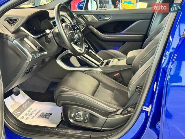 Синий Ягуар I-Pace, объемом двигателя 0 л и пробегом 68 тыс. км за 31900 $, фото 21 на Automoto.ua