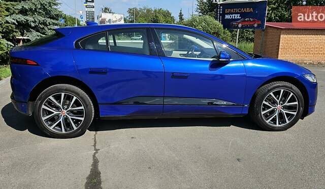 Синий Ягуар I-Pace, объемом двигателя 0 л и пробегом 121 тыс. км за 24999 $, фото 48 на Automoto.ua