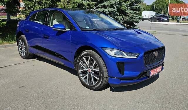 Синий Ягуар I-Pace, объемом двигателя 0 л и пробегом 121 тыс. км за 24999 $, фото 54 на Automoto.ua