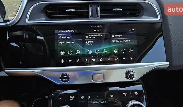 Синий Ягуар I-Pace, объемом двигателя 0 л и пробегом 121 тыс. км за 24999 $, фото 72 на Automoto.ua