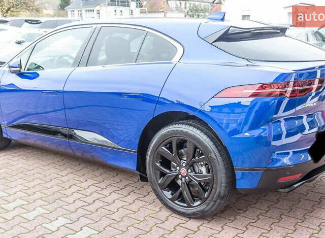 Синий Ягуар I-Pace, объемом двигателя 0 л и пробегом 15 тыс. км за 59600 $, фото 1 на Automoto.ua