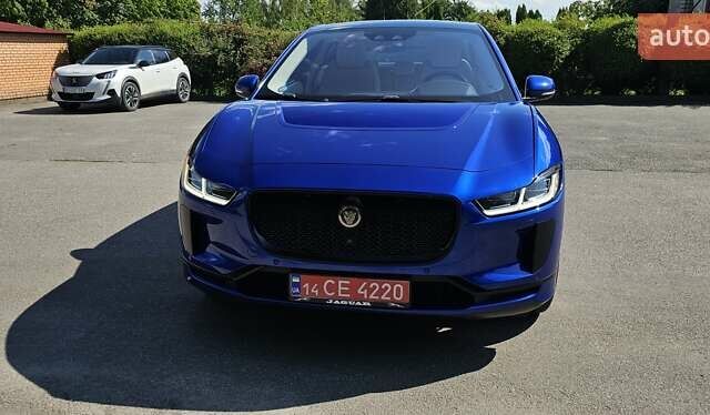 Синий Ягуар I-Pace, объемом двигателя 0 л и пробегом 121 тыс. км за 24999 $, фото 18 на Automoto.ua