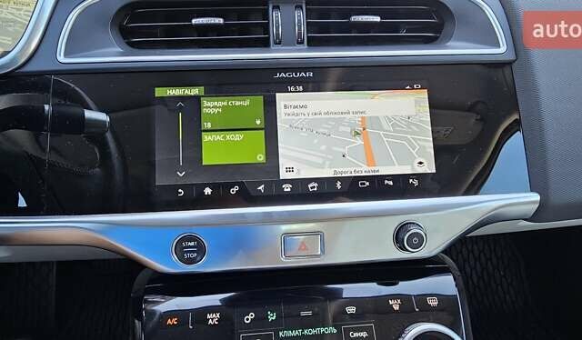 Синий Ягуар I-Pace, объемом двигателя 0 л и пробегом 121 тыс. км за 24999 $, фото 60 на Automoto.ua